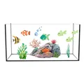 Produktbild: Aquarium Becken 80x35x40 cm rechteckig 112 L Glas Aquarienbecken 80