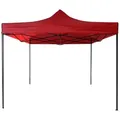 Produktbild: Mobili Rebecca Faltpavillon, Rot, Metall, Quadratisch, 300x310x300 cm, Sonnen- & Sichtschutz, Pavillons & Pergolas