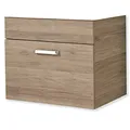 Produktbild: Pelipal Waschtischunterschrank Quickset 313 in Sanremo Eiche Terra quer Nachbildung, 63 cm breit | Waschtischunterschrank ohne Waschbecken mit 1 Schubkasten