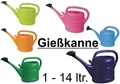 Produktbild: Gießer Gießkanne Kunststoff 1 · 2 ·3 · 5 · 10 oder 14 L Kanne in versch. Farben