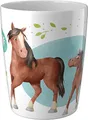 Produktbild: HABA 305697 - Becher Pferde, Geschirr für Kinder, 1 Stück