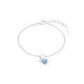 Produktbild: s.Oliver Armband 925 Sterling Silber Mädchen Kinder Armschmuck, mit Zirkonia synth., 14+2 cm, Silber, Herz, Kommt in Schmuck Geschenk Box, 2036454