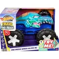 Produktbild: Mattel Hot Wheels Monster Trucks R/C 1:15 Mega Wrex International - Blau