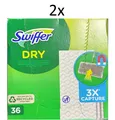 Produktbild: 2X SWIFFER BODEN STAUBTÜCHER 2 X 36 STÜCK 3 X CAPTURE *NEU*