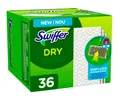 Produktbild: Swiffer Dry Ersatzpads 27 cm – 36 Stück für Flachmopp