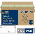 Produktbild: 3750er Multipack TORK 290179 Zickzack Advanced Papierhandtücher (L x B) 23 cm x