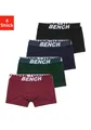 Produktbild: Bench. Boxer Boxershorts für Jungen (Packung, 4-St) mit Bench Schriftzug im Bund