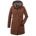 Produktbild: Killtec Parka KOW 165 WMN PRK Wasser- und winddichter Parka mit Teddyfleece und abnehmbarer Kapuze braun 36 EU