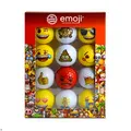 Produktbild: Second Chance Unisex – Erwachsene Offizielle Emoji Golfbälle (Packung mit 12 Stück), Rot, Einheitsgröße