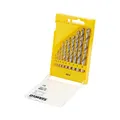 Produktbild: DEWALT Metallbohrer-Set (10-tlg. HSS-G Metallbohrer DIN 338, Set in Kunststoff-Kassette, 1, 2, 3, 4, 5, 6, 7, 8, 9, 10 mm Ø) DT5921