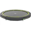 Produktbild: EXIT Silhouette Sporttrampolin ø305cm, Bodentrampolin, Rund, für Kinder, Schwarz - Schwarz