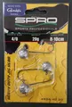 Produktbild: Spro Gamakatsu HD Jighead Jig 90 4/0 20g 3 Stück Gamakatsu Rundkopf