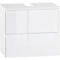 Produktbild: Xora Waschbeckenunterschrank, Weiß, Holzwerkstoff, 1 Schubladen, 60x53x35 cm, Made in Germany, hängend, Badezimmer, Badezimmerschränke, Waschbeckenunterschränke