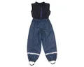 Produktbild: Playshoes Matschhose Regenlatzhose Fleece-Futter Unisex Kinder Wind- und wasserdichte Regenhose Regenbekleidung, marine mit Fleece-Latz, 86
