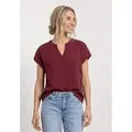 Produktbild: STREET ONE Blusenshirt aus reiner Baumwolle rot 36 EU