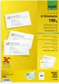 Produktbild: Sigel® LP790 Visitenkarten, 3C, glatter Schnitt rundum, 190 g/qm, hochweiß, 100
