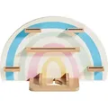 Produktbild: Livarno Home Kinder-Regal Wandregal für Audiobox Hörspielbox Figuren Regenbogen