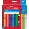 Produktbild: FABER-CASTELL Dreikant-Buntstifte Colour GRIP 24 Stifte im Promoetui