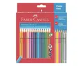 Produktbild: Faber-Castell Buntstift Colour GRIP, (Colour-GRIP, 24-tlg), inkl. 4 Neon- und 2 Bleistiften