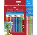 Produktbild: Faber-Castell Buntstift Farbstifte Grip normal 24er Promoetui mit 2Grip- bleistiften 201540