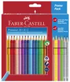 Produktbild: FABER-CASTELL Dreikant-Buntstifte Colour GRIP 24 Stifte im Promoetui