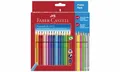 Produktbild: FABER-CASTELL Dreikant 18 Buntstifte Colour GRIP Promo + Bleistifte + Neonstifte