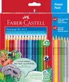 Produktbild: FABER-CASTELL 201540 - Buntstifte Set für Kinder und Erwachsene, 24-teilig