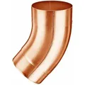 Produktbild: Grömo Kupfer Rohrbogen cu 40° ø87 mit Einzug, 60017