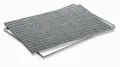 Produktbild: ACO Indoor Schuhabstreifermatte (Rips) mit Winkelrahmen (Aluminium) grau 60x40cm