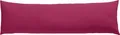 Produktbild: Erwin Müller Seitenschläferkissenbezug, Stillkissenbezug Nürnberg Doppel-Jersey, weinrot Größe 40x200 cm - strapazierfest, temperaturausgleichend, mit Reißverschluss