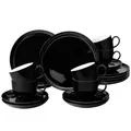 Produktbild: Seltmann Weiden Lido Solid Black Kaffee-Set rund 18-tlg. Lido Solid Black 001.764857