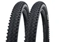 Produktbild: 2x Schwalbe Racing Ray 57-622 Faltreifen 29x2.25 Fahrradreifen Mantel Tire