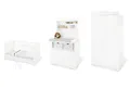 Produktbild: Pinolino® Babymöbel-Set Kinderzimmer-Set 'Florentina' breit inkl. breitem Regalaufsatz, 4-…