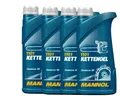 Produktbild: 4x1 Liter  Mannol Kettenhaftöl Kettenöl mineralisch  Kettensägeöl Motorsägenöl