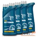 Produktbild: MANNOL 4x 1 L LITER KETTENÖL SÄGEKETTE KETTENSÄGE