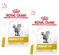 Produktbild: 2 x 9 kg Royal Canin Urinary S/O Moderate Calorie (€ 9,97/kg) Veterinary Feline