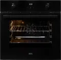 Produktbild: AEG Einbaubackofen Serie 6000 BEE43511AB, Aqua-Reinigungsfunktion, Grillfunktion, gleichmäßiges Garen auf 3 Ebenen, Wasserdampf-Reinigung