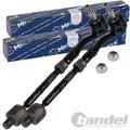 Produktbild: 2x MEYLE SPURSTANGE KOMPLETT VORNE passend für BMW 5er E60 E61 6er E64 E63