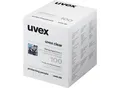 Produktbild: Uvex Feuchtreinigungstücher 9963005, Inhalt pro Box 100 Tücher, für Sichtscheiben