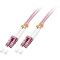 Produktbild: LINDY 46340 Glasfaser LWL Anschlusskabel 1.00 m Pink [1x LC-Stecker - 1x LC-S...