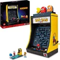 Produktbild: LEGO Icons PAC-MAN Spielautomat, Arcade Machine für Fans, Modellbausatz für Erwachsene, Modell einer Retro-Videospiel-Konsole mit ikonischen Figu...