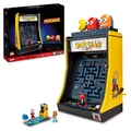 Produktbild: LEGO 10323 Icons PAC-MAN Arcade-Spiel, Modellbausatz für Erwachsene zum Bauen, Spielmaschine mit Charakteren