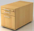 Produktbild: HAMMERBACHER Container Rollcontainer Solid TC mit Hängeregistratur BxTxH 428x800x562mm Buche