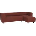 Produktbild: S-Style Möbel Ecksofa, Terracotta, Textil, Echtholz, Teilmassiv,Buche, Birke, 4-Sitzer, Füllung: Polyetherschaumkern, L-Form, Ottomane rechts,L-Form, 240x142 cm, Blauer Engel, FSC Mix, Hergestellt in Europa, Oeko-Tex®, Wohnzimmer, Sofas & Couches, Wohnlandschaften, Ecksofas