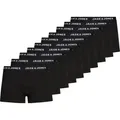 Produktbild: Jack & Jones 10er-Pack Kurze Bozershorts, Boxershorts, Boxer-Unterhose, Erwachsener, Männlich, Schwarz, Einfarbig - Schwarz - L