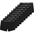 Produktbild: JACK AND JONES JACK&JONES Herren Boxer Shorts, 10er Pack - JACSOLID, Trunks, Baumwoll-Stretch, Logo einfarbig