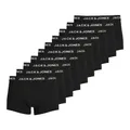 Produktbild: JACK&JONES Herren Boxer Shorts, 10er Pack - JACSOLID, Trunks, Baumwoll-Stretc...