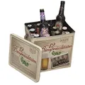 Produktbild: KALEA Bier-Box | Metallbox mit 3D-Prägung | 12 x 0,33l Bierspezialitäten | Geschenkidee für Weihnachten (Spezi-Box, 12x0,33l)