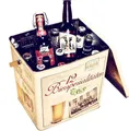 Produktbild: Kalea Bier-Box, Metallbox mit 3D-Prägung, 12x0,33l Bierspezialitäten