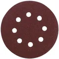 Produktbild: Makita P-43561 Schleifblatt Klett 8-Loch Ø 125 mm K100 (10 Stk.)